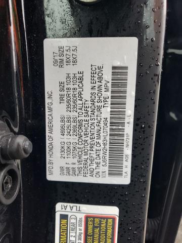 Photo 12 VIN: 5J6RW2H83HL070494 - HONDA CR-V EXL 