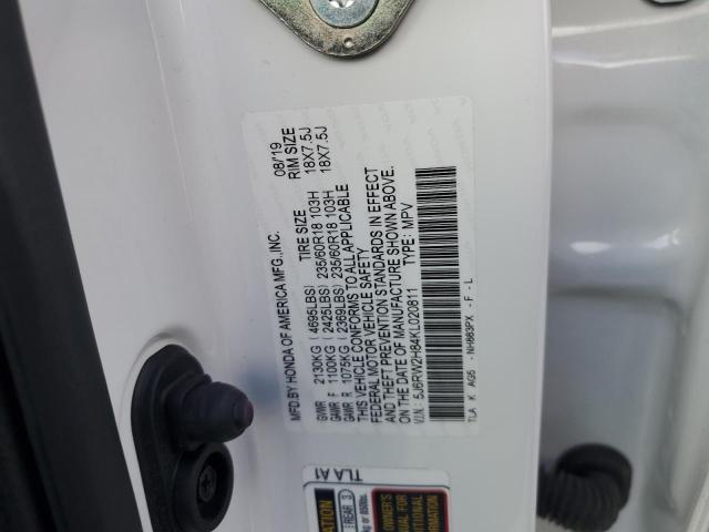 Photo 12 VIN: 5J6RW2H84KL020811 - HONDA CR-V EXL 