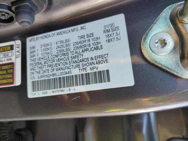 Photo 13 VIN: 5J6RW2H86LL003445 - HONDA CRV 