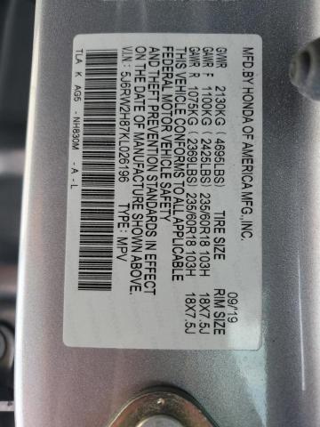 Photo 13 VIN: 5J6RW2H87KL026196 - HONDA CR-V EXL 