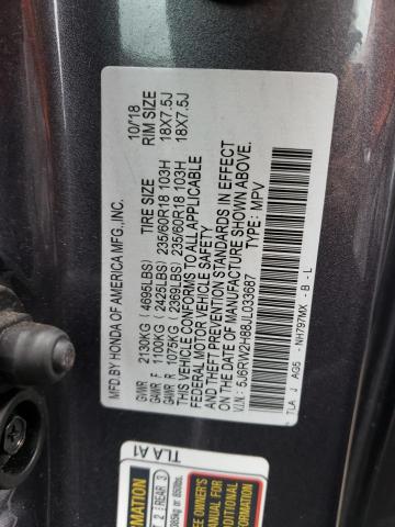 Photo 13 VIN: 5J6RW2H88JL033687 - HONDA CRV 