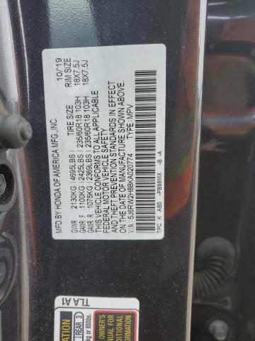 Photo 11 VIN: 5J6RW2H88KA020774 - HONDA CRV 