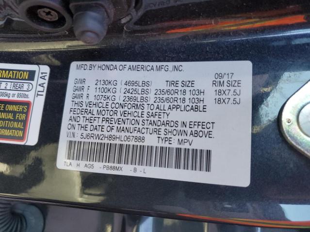 Photo 11 VIN: 5J6RW2H89HL067888 - HONDA CRV 