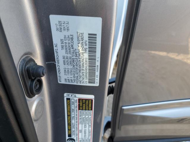 Photo 11 VIN: 5J6RW2H90HL053810 - HONDA CR-V TOURI 