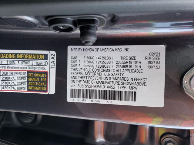 Photo 9 VIN: 5J6RW2H90ML014452 - HONDA CR-V 