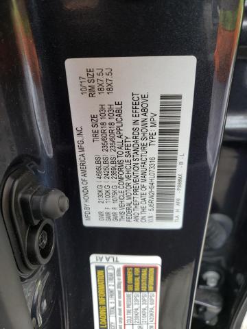 Photo 9 VIN: 5J6RW2H94HL073316 - HONDA CR-V TOURI 