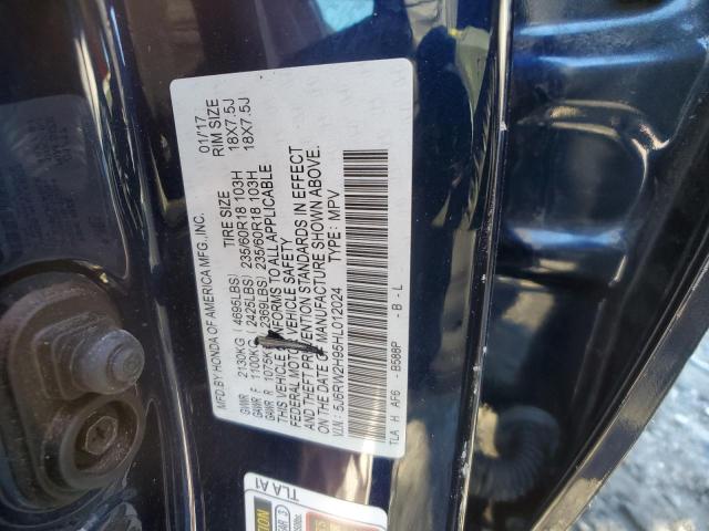 Photo 12 VIN: 5J6RW2H95HL012024 - HONDA CRV 