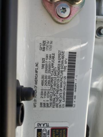 Photo 12 VIN: 5J6RW6H34HL001129 - HONDA CRV 