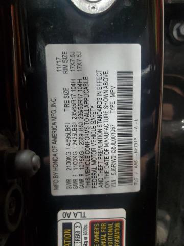 Photo 12 VIN: 5J6RW6H38JL001057 - HONDA CRV 