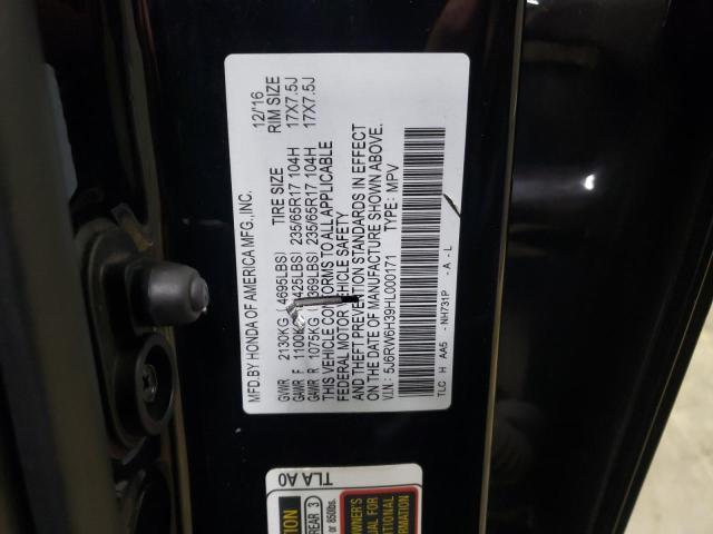 Photo 11 VIN: 5J6RW6H39HL000171 - HONDA CR-V LX 