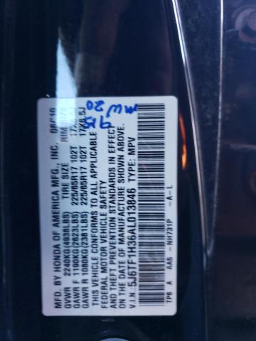 Photo 11 VIN: 5J6TF1H36AL013846 - HONDA ACCORD 