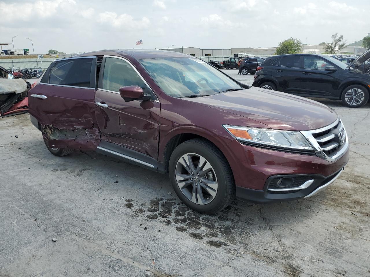 Photo 3 VIN: 5J6TF1H54DL003158 - HONDA CROSSTOUR 