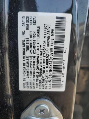 Photo 13 VIN: 5J6TF1H5XAL013799 - HONDA ACCORD CRO 