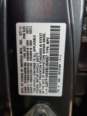 Photo 12 VIN: 5J6TF1H5XBL004067 - HONDA ACCORD CRO 