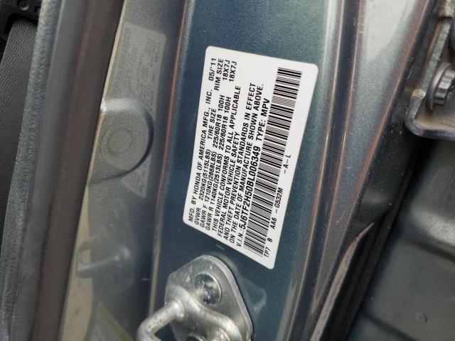 Photo 11 VIN: 5J6TF2H50BL006349 - HONDA ACCORD CRO 