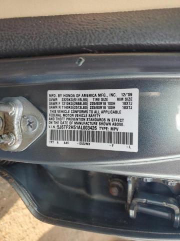 Photo 11 VIN: 5J6TF2H51AL003426 - HONDA ACCORD CRO 