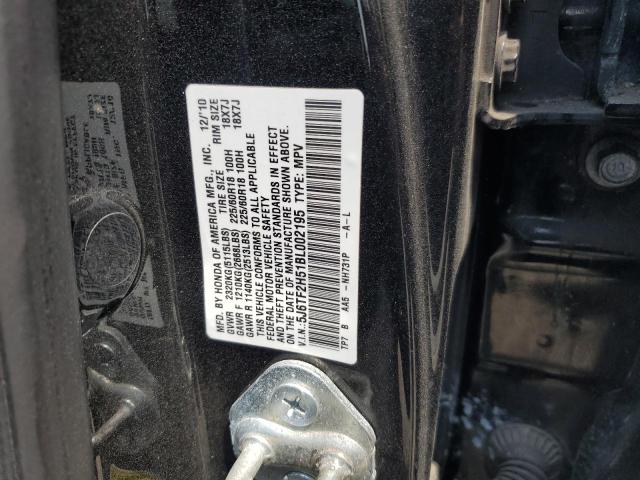 Photo 11 VIN: 5J6TF2H51BL002195 - HONDA ACCORD CRO 