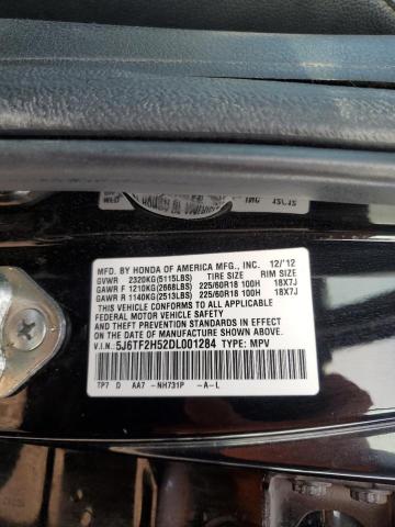 Photo 11 VIN: 5J6TF2H52DL001284 - HONDA CROSSTOUR 