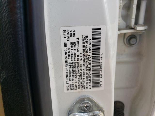 Photo 11 VIN: 5J6TF2H55BL001728 - HONDA ACCORD 