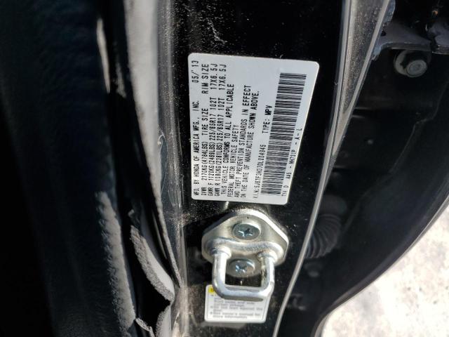 Photo 9 VIN: 5J6TF3H37DL004945 - HONDA CROSSTOUR 