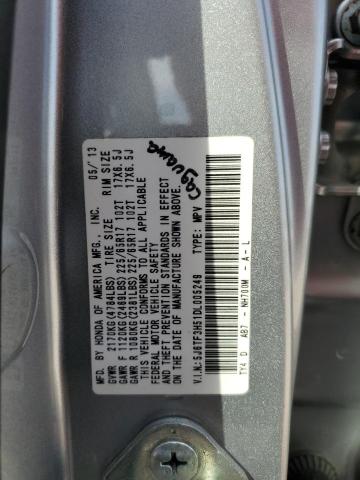 Photo 12 VIN: 5J6TF3H51DL005249 - HONDA CROSSTOUR 