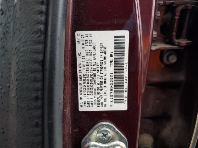 Photo 11 VIN: 5J6TF3H54DL005018 - HONDA CROSSTOUR 