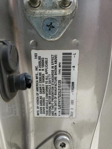 Photo 12 VIN: 5J6YH17523L015129 - HONDA ELEMENT EX 