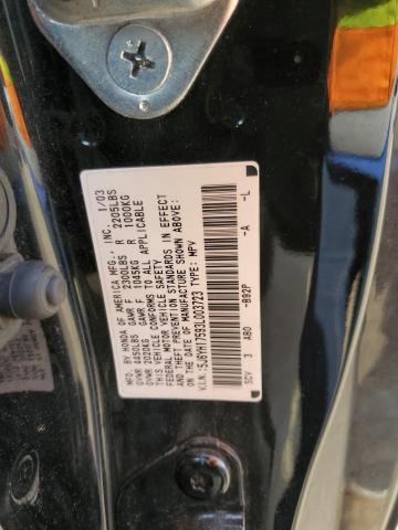 Photo 11 VIN: 5J6YH17593L003723 - HONDA ELEMENT EX 