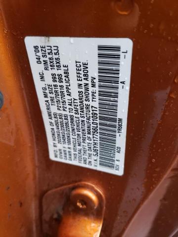 Photo 11 VIN: 5J6YH17756L010917 - HONDA ELEMENT 