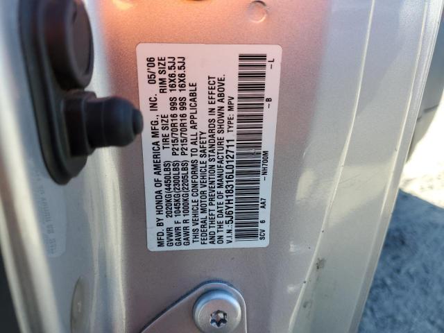 Photo 11 VIN: 5J6YH18316L012711 - HONDA ELEMENT 