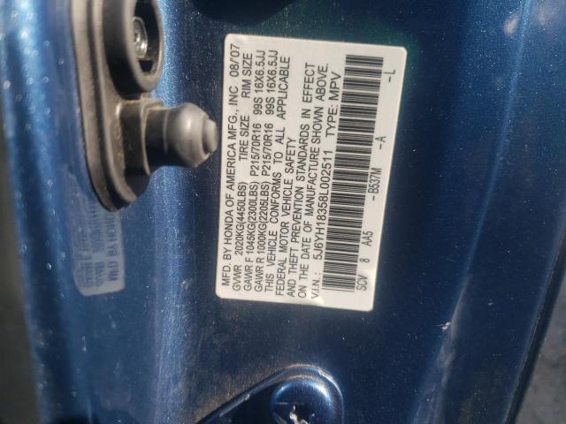 Photo 12 VIN: 5J6YH18358L002511 - HONDA ELEMENT 