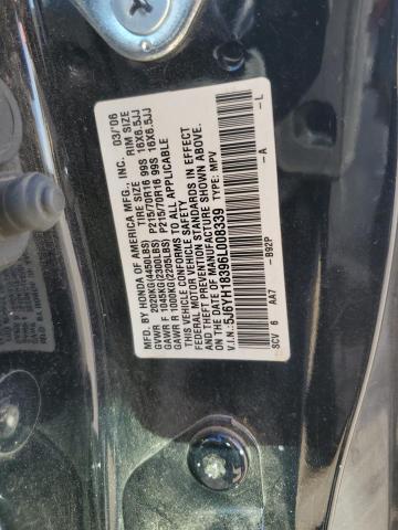 Photo 12 VIN: 5J6YH18396L008339 - HONDA ELEMENT 