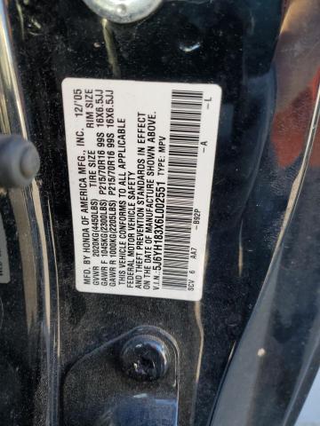 Photo 11 VIN: 5J6YH183X6L002551 - HONDA ELEMENT 