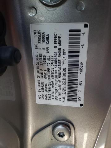 Photo 11 VIN: 5J6YH18553L001594 - HONDA ELEMENT 