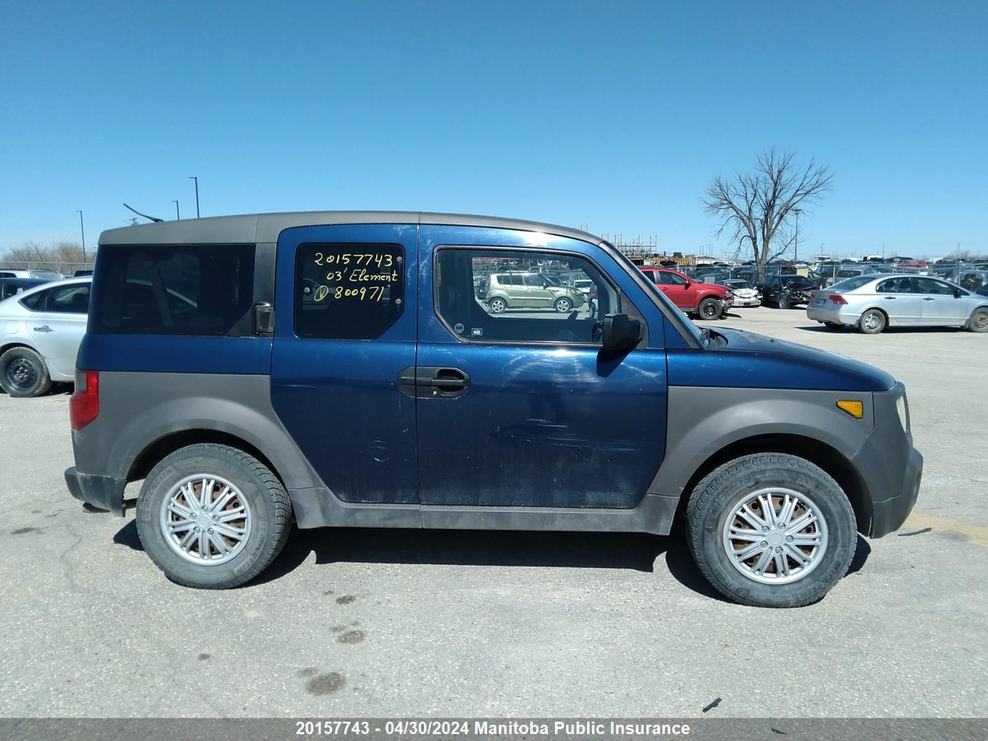 Photo 11 VIN: 5J6YH18553L800971 - HONDA ELEMENT 