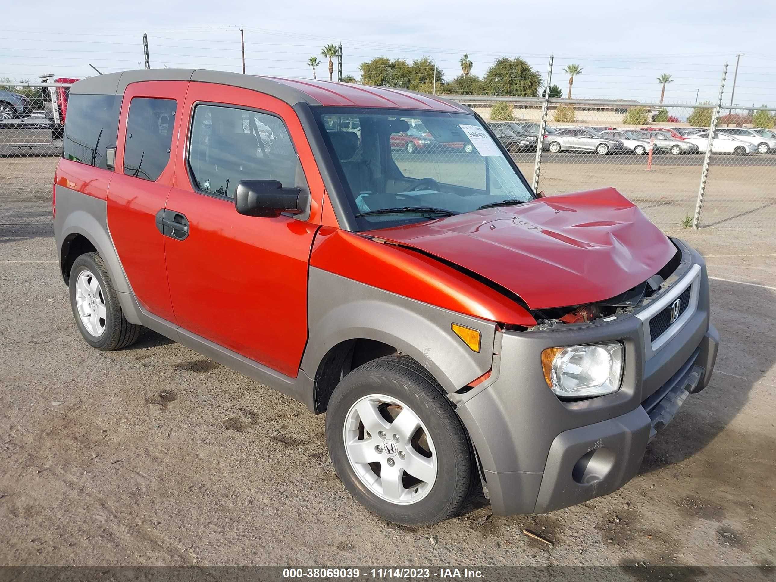 Photo 0 VIN: 5J6YH18563L017187 - HONDA ELEMENT 