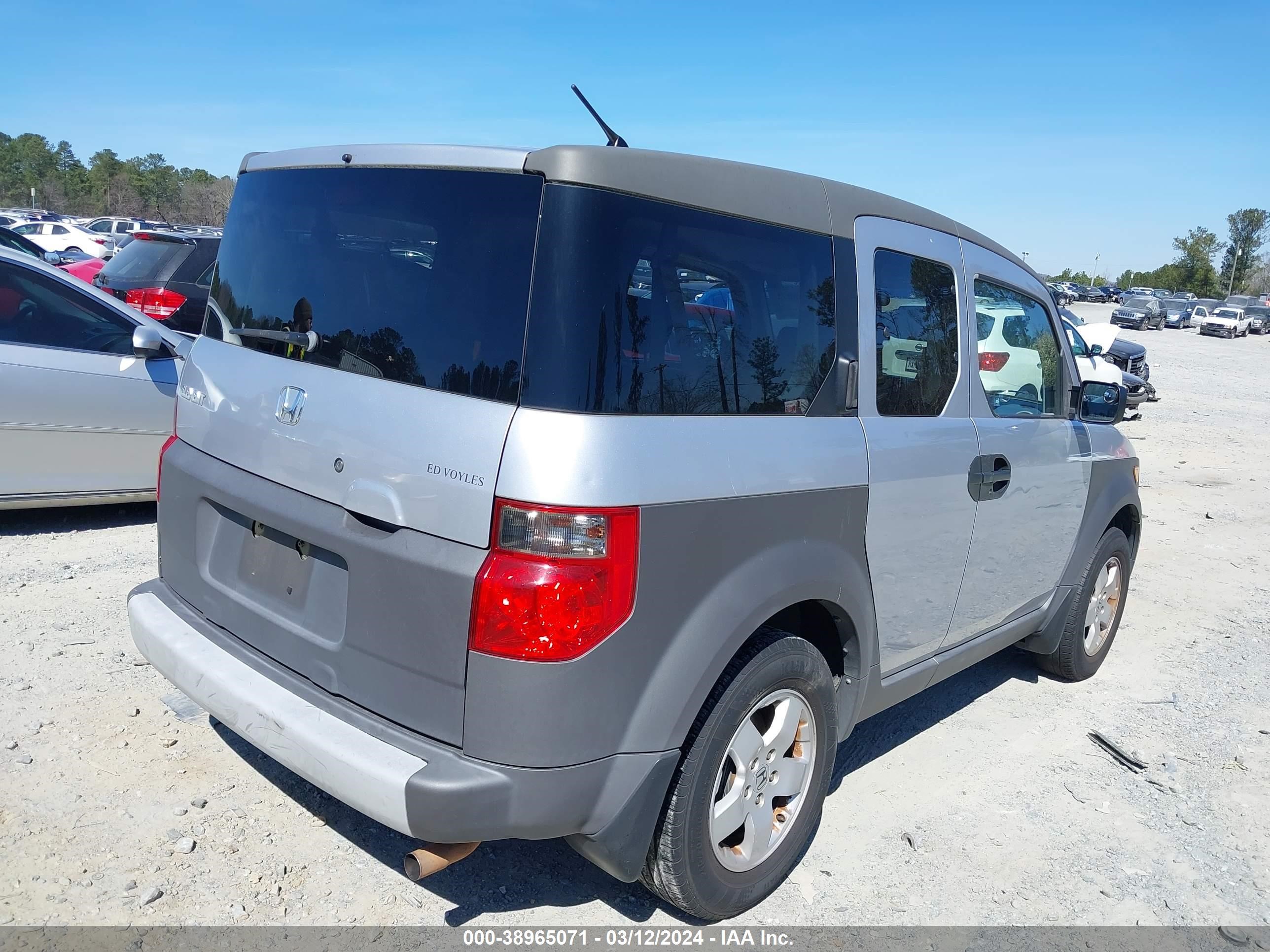 Photo 3 VIN: 5J6YH18583L014422 - HONDA ELEMENT 