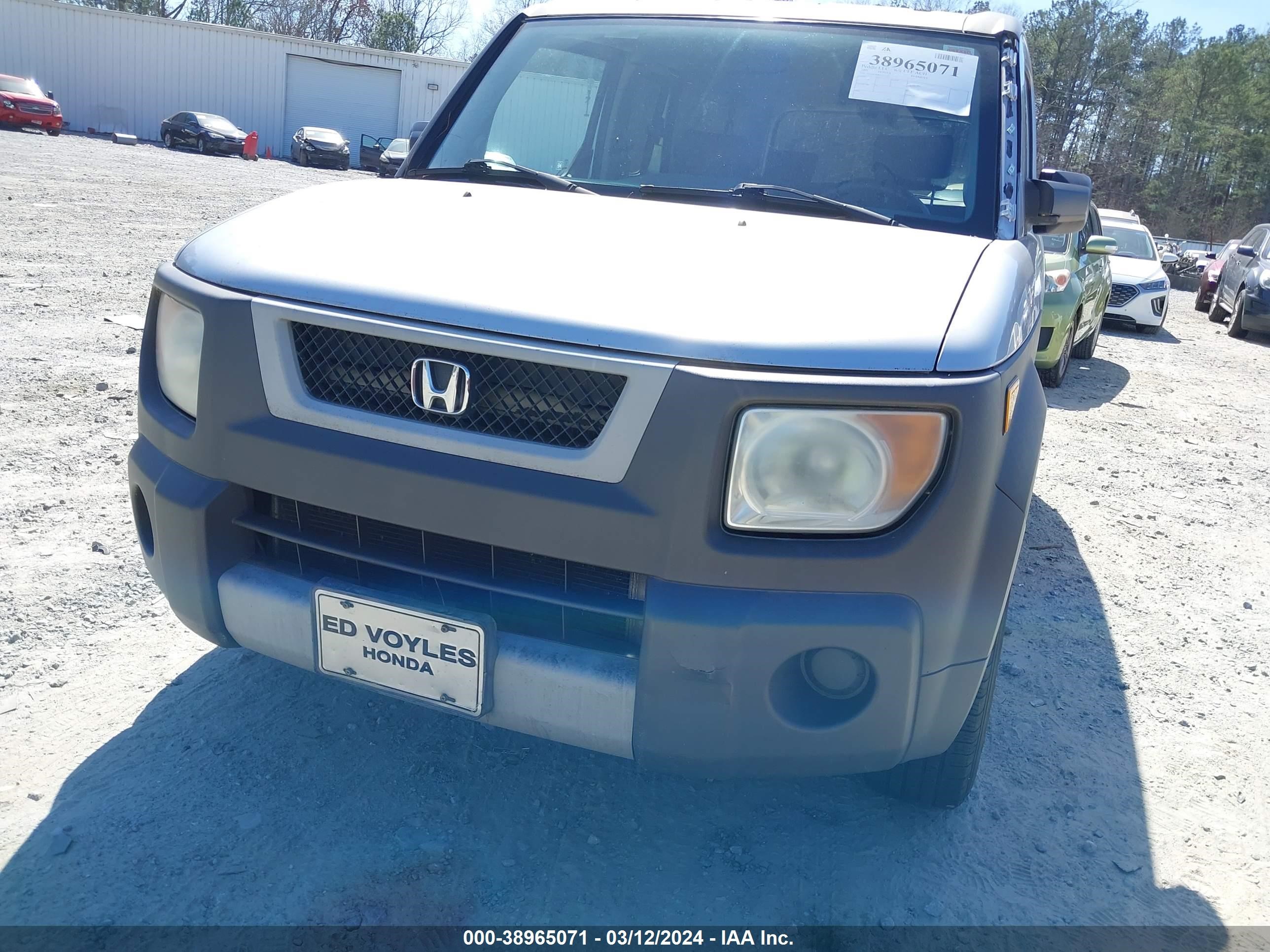 Photo 5 VIN: 5J6YH18583L014422 - HONDA ELEMENT 