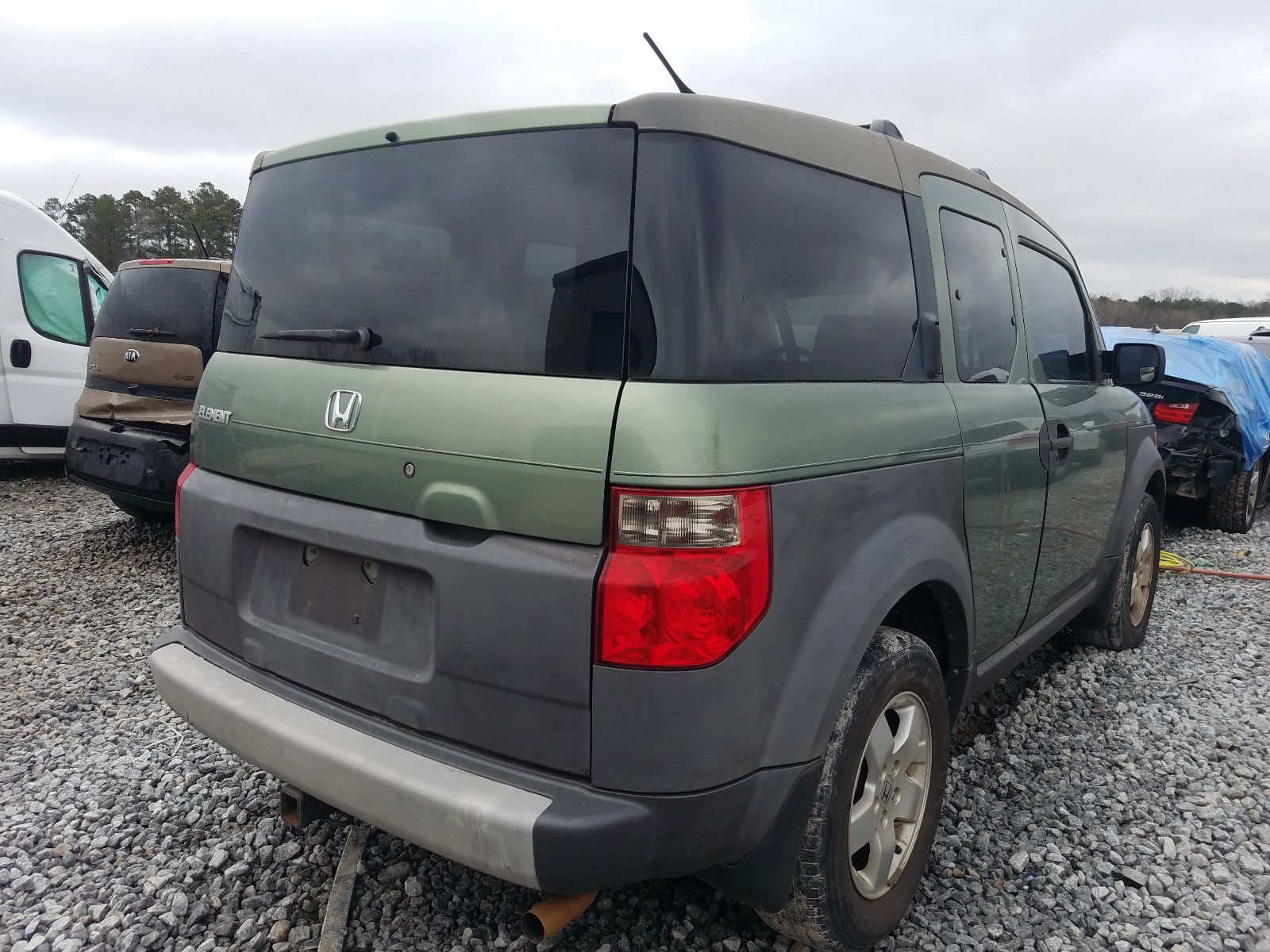 Photo 3 VIN: 5J6YH18594L015158 - HONDA ELEMENT EX 