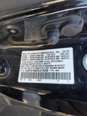 Photo 11 VIN: 5J6YH18625L015299 - HONDA ELEMENT 