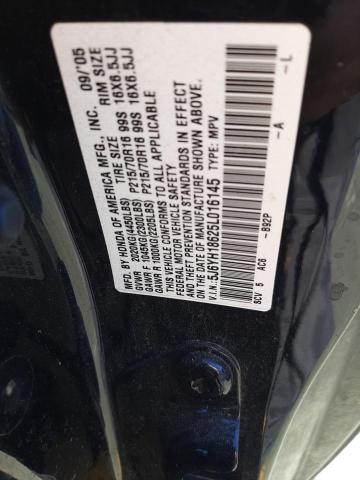 Photo 11 VIN: 5J6YH18625L016145 - HONDA ELEMENT 