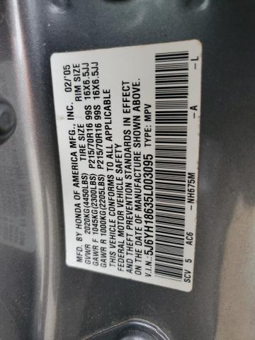 Photo 11 VIN: 5J6YH18635L003095 - HONDA ELEMENT EX 