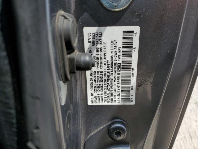 Photo 13 VIN: 5J6YH18665L012583 - HONDA ELEMENT EX 