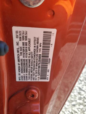 Photo 11 VIN: 5J6YH18675L004959 - HONDA ELEMENT EX 