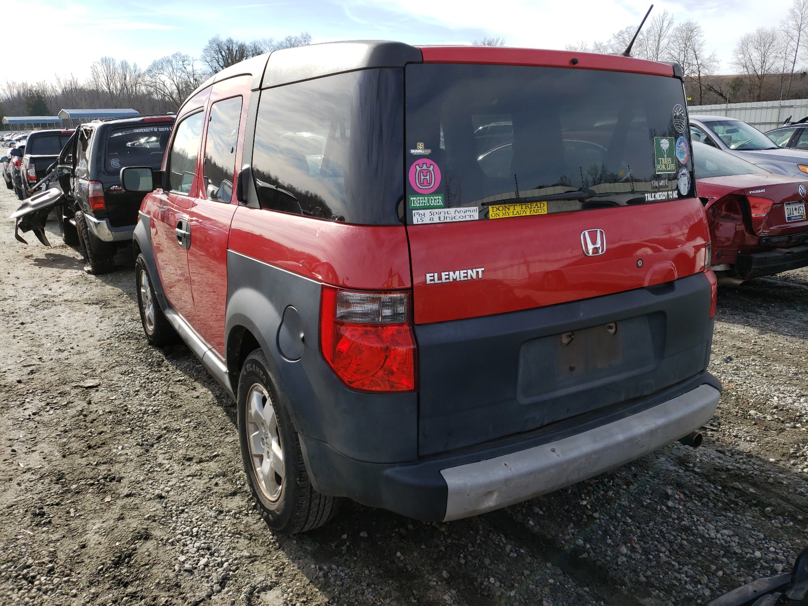 Photo 2 VIN: 5J6YH18675L010499 - HONDA ELEMENT EX 