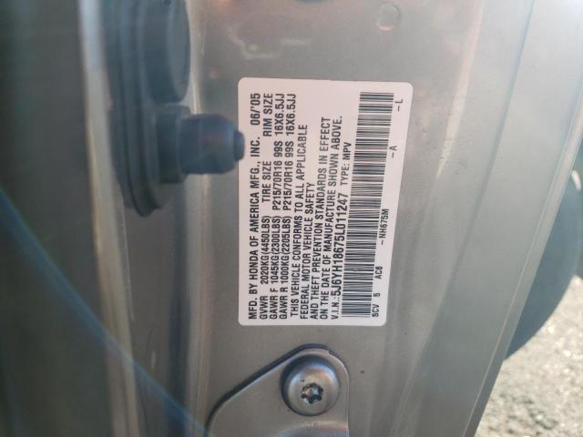 Photo 11 VIN: 5J6YH18675L011247 - HONDA ELEMENT 