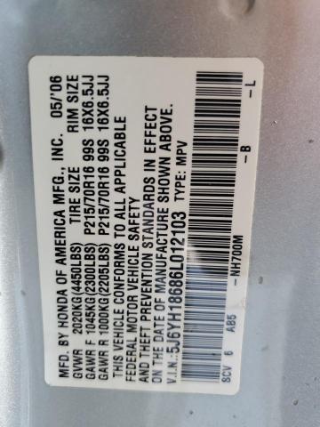 Photo 11 VIN: 5J6YH18686L012103 - HONDA ELEMENT 