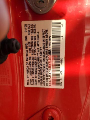 Photo 13 VIN: 5J6YH186X5L000856 - HONDA ELEMENT EX 