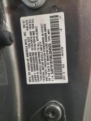 Photo 12 VIN: 5J6YH18708L004525 - HONDA ELEMENT EX 