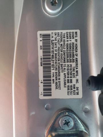 Photo 11 VIN: 5J6YH18746L011071 - HONDA ELEMENT 